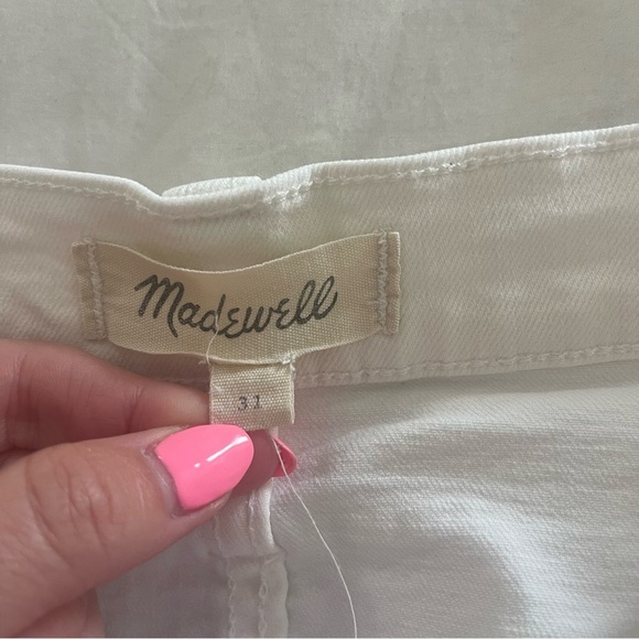 Madewell Stretch Denim Mini Skirt- Size 31 - Picture 4 of 6